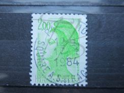 VEND BEAU TIMBRE DE FRANCE N° 2188 , BANDE PHOSPHORE A CHEVAL HORIZONTALEMENT !!! (a) - Used Stamps