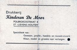 KALENDER CALENDRIER 1949 ST-LIEVENS-HOUTEM DRUKKERIJ DE MOOR - Small : 1941-60