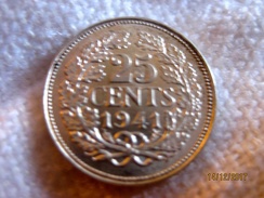 Netherlands: 25 Cents 1941 - 25 Cent