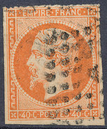 Stamp France Timbre 1853 40c Used Lot#13 - 1852 Louis-Napoleon