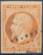 Stamp France Timbre 1853 40c Used Lot#44 - 1852 Louis-Napoleon