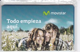 TARJETA GSM DE MOVISTAR DE CONTRATO 128 KB - SIM    (NUEVA-MINT) TELEFONICA - Telefonica