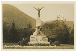 MINAS GERAIS  - POÇOS DE CALDAS - ESTATUAS - Monumento - Minas Ao Brasil  Carte Postale - Belo Horizonte