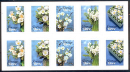 Zweden  2017  Winterbloemen Winterflowers Booklet      Postfris/mnh - Unused Stamps