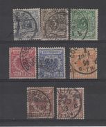 Allemagne _  1889 - Reichspost N°44/50a - Gebruikt