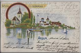 Gruss Vom Bodensee - Arbon - Künstlerkarte Rich. Ott - Arbon