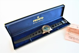 Watches : PRONTO AUTOMATIC SPECIAL PACIFIC 25 WITH TROPIC SPORT - Original With Original BOX AND PAPERS - Running - - Montres Haut De Gamme