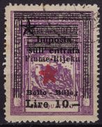 1945 - Istria Istra / Rijeka Fiume CROATIA - Yugoslavia Italy Occupation - Revenue Tax Stamp - Overprint - Yugoslavian Occ.: Istria