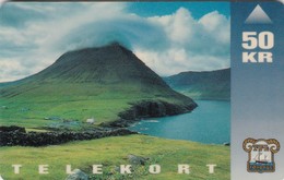 Faroe Islands, OD-002, Viðareiði, Only 15.000, 2 Scans. - Féroé (Iles)