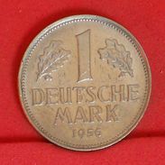 GERMANY FEDERAL REPUBLIC 1 MARKS 1956 J -    KM# 110 - (Nº19278) - 1 Mark