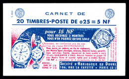 ** N°1263-C3, Série 10-60, HORLOGERIE DU DOUBS Et EU, N° 06118, Daté Du 29/7/60, TB   Qualité: ** - Sonstige & Ohne Zuordnung