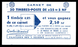 ** N°1263-C3, Série 1-61, LES 3 SUISSES Et EU, N° 62533, Daté Du 27/1/61, TB   Qualité: ** - Sonstige & Ohne Zuordnung