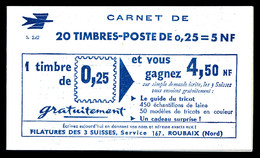 ** N°1263-C3, Série 2-62, LES 3 SUISSES Et EU, N° 95929, Daté Du 4.1.62, TB   Qualité: ** - Sonstige & Ohne Zuordnung