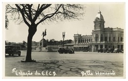 BELO HORIZONTE - ESTAÇÃO DOS CAMINHOS DE FERRO - Estação Da E.F.C.B.  ( Nº 6)carte Postale - Belo Horizonte