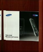 X SAMSUNG SGH-Z150 MANUALE DELL'UTENTE - Telephony