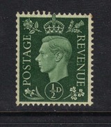 GB 1937 KGV1 1/2d Green MM SG 462 ( G96 ) - Ongebruikt