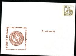 Bund PU108 B2/008a Privat-Umschlag GOLGULDEN BREMEN 1546 ** 1977 - Cartes Postales Privées - Neuves