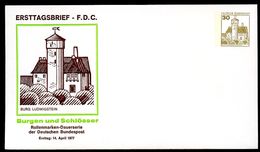 Bund PU108 D1/001 Privat-Umschlag BURG LUDWIGSTEIN ** 1977 - Private Covers - Mint