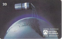 TARJETA DE BRASIL DE UN SATELITE (SATELLITE-SATELITE) - Astronomie