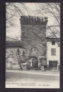 CPA 84 - PERNES - Porte Saint-Gilles - TB PLAN EDIFICE Remparts - Petite Animation Devant - Pernes Les Fontaines