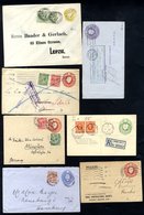 KEVII & KGV Range Of Used Stationery, Much Uprated For Foreign Destinations, STO, Registered & Airmail Items Noted Plus  - Sonstige & Ohne Zuordnung