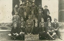 63 : Courpiere : Carte Photo Ecole Communale - Courpiere