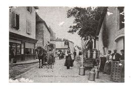 46 - LIVERNON . RUE DE LA FROMAGERIE . Retirage - Réf. N°6720 - - Livernon