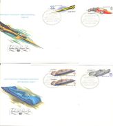 1980. USSR/Russia, Soviet Racing Cars, FDC, 4v, Mint/** - Lettres & Documents