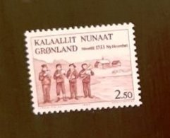 GROENLAND Musique, Music , 1 Valeur MNH ** Emise En 1983 - Musique