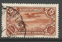 GRAND LIBAN PA N° 45 OBL TB - Poste Aérienne