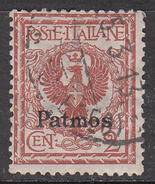 ITALY--PATMO    SCOTT NO. 1     USED     YEAR  1912 - Egeo (Patmo)