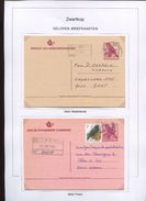 Belgie 4367 4 X Cartes Postales ZWARTKOP Andre Buzin Birds RR - Avis Changement Adresse