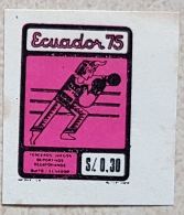 EQUATEUR, Boxing, Boxe, Yvert 923 NON DENTELE, Imperforate  MNH, ** - Boxe