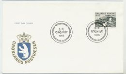 GREENLAND 1985 Art: Gerhard Kleist. On FDC. Michel 161 - FDC