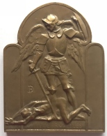 Médaille. Ville De Bruxelles. Le Centre Public D'Aide Sociale De Bruxelles. Reconnaissance 1953-1985 - Unternehmen