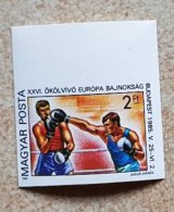 HONGRIE, Boxing, Boxe, Boxeo 1 Valeur Emise En 1981. Non Dentelé. IMPERFORATE Neuf Sans Gomme Yvert 2974 - Boxe