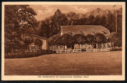 B0053 - Ballenstedt - Mühle Selkemühle Im Selketal Harz - Hotel Burg Anhalt - TOP - Ballenstedt