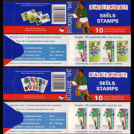 SOUTH AFRICA 1995 - Scott# 909C-D Booklets-Rugby MNH - Ongebruikt