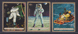 BURUNDI AERIENS N°  114 à 116 ** MNH Neufs Sans Charnière, TB  (D3548) Cosmos, Apollo 11 - 1969 - Luftpost