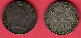 § FRANCOIS II 1/4 THALER    (KM 203  ) TTB 118 - 1795-1814 : Protectorat Français & Napoléonien