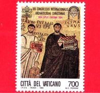 VATICANO - Usato - 1994 - Congresso Archeologia Cristiana - Costruttori Della Basilica Eufrasiana Di Porec, In Croazia - Used Stamps