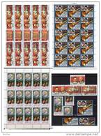 Orbit Saljut 6 Raumschiffe Sowjetunion 4889/0,5122/3,5267/8,3x ZD+KB ** 46€ Kosmonaut Space Sheetlets Bf USSR CCCP - Full Sheets