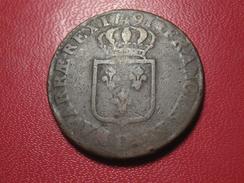 Sol Louis XVI 1791 D Lyon 5484 - 1774-1791 Lodewijjk XVI