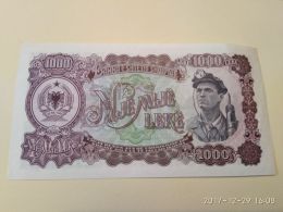 1000 Lek 1957 - Albanie