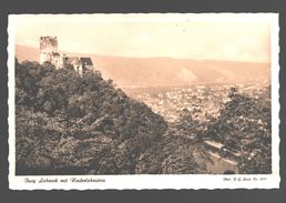 Niederlahnstein - Burg Lahneck Mit Niederlahnstein - Zeitz-Photo - Lahnstein