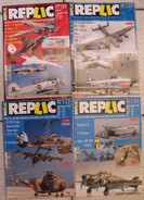 Lot De 4 Revues Replic. Maquette Avion Aviation 1999-2002 - Aviation