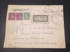 FINLANDE - Enveloppe De La Légation De France Pour Paris En 1935 - L 11051 - Briefe U. Dokumente