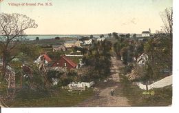 Grand Pré Village N.S. - Old  Postcard - Altri & Non Classificati