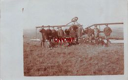 Carte Photo Militaire Allemand Accident AVION-AVIATION-AVIATEUR Lot CP Ardennes-Somme-Nord-Pas De Calais Ou Meuse-SITUER - Accidents