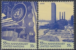 UNITED NATIONS New York 837-838,unused - Unused Stamps